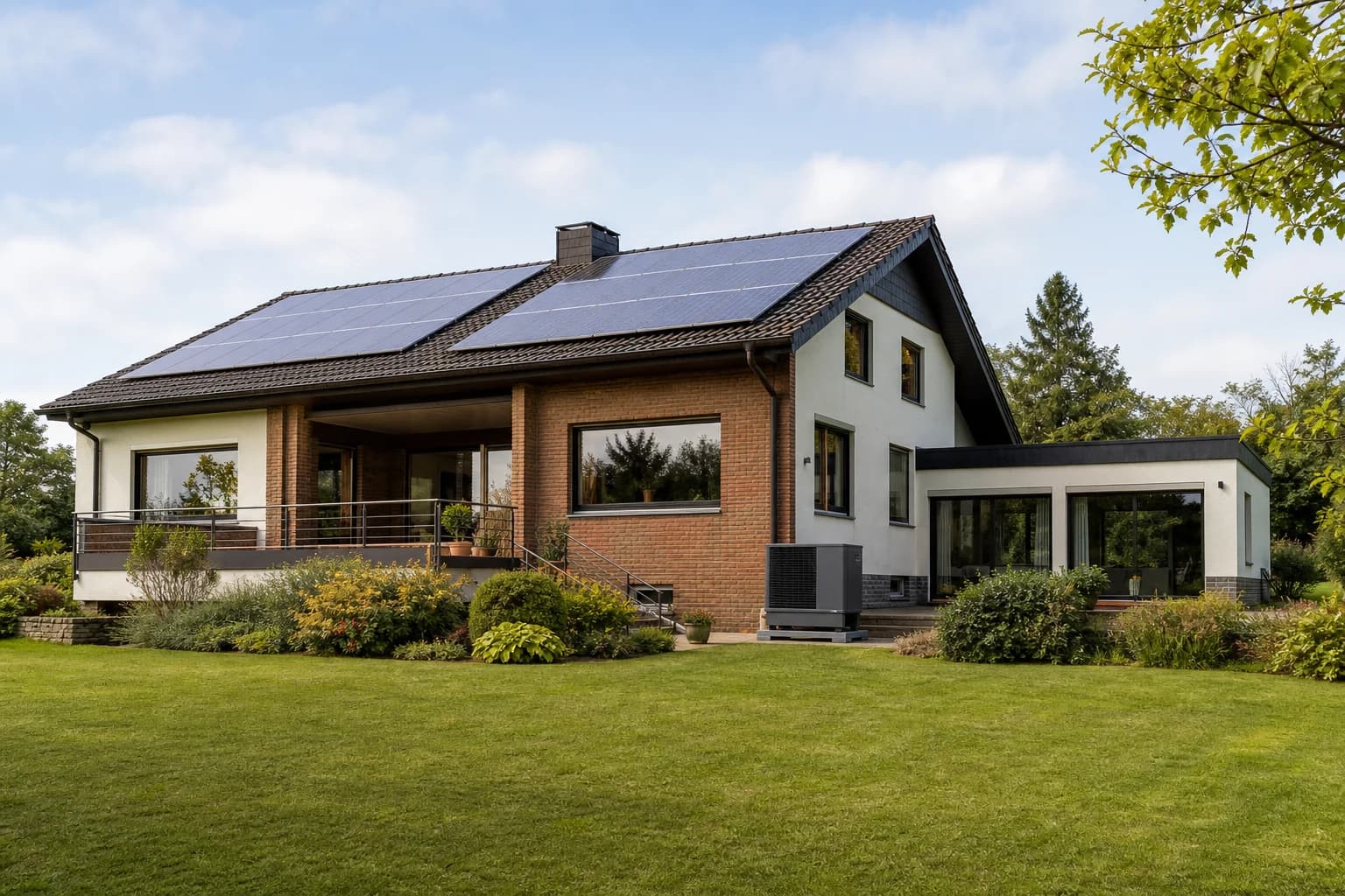 Großes Einfamilienhaus von 1978 mit Wärmepumpe und Photovoltaikanlage